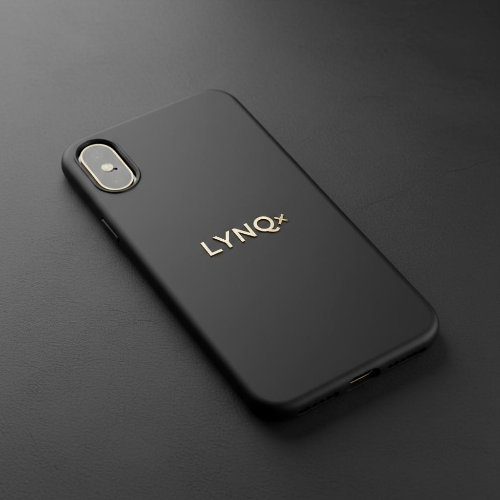 Matte Black iPhone Case